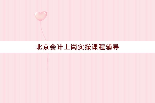北京会计上岗实操课程辅导机构排名一览表最新如何查询？2025年权威排名与择校指南全解析