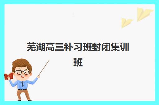 芜湖高三补习班封闭集训班哪个好一点？2025年最新TOP5权威榜单、各机构特色解析与科学择校全攻略