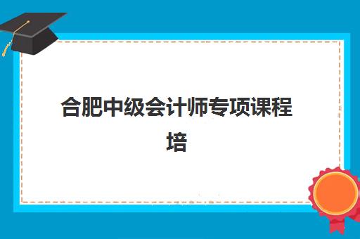合肥中级会计师专项课程培训班多少钱一个月？2025年最新收费明细、各机构性价比分析与省钱报名全攻略