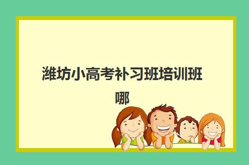 潍坊小高考补习班培训班哪个最好一点？2025年最新择校指南与权威机构推荐