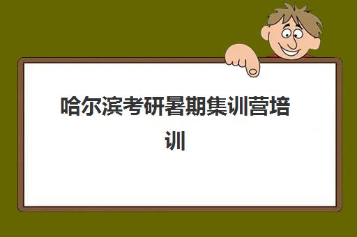 哈尔滨考研暑期集训营培训机构哪家口碑比较好？2025年最新权威排名、各机构特色对比与择校全攻略