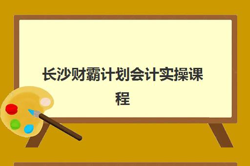 长沙财霸计划会计实操课程集训营排名榜最新公布，职场新人如何选择高性价比培训机构快速上岗？