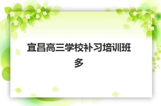 宜昌高三学校补习培训班多少钱一年？2025年最新收费明细、各机构价格对比与性价比选择全攻略