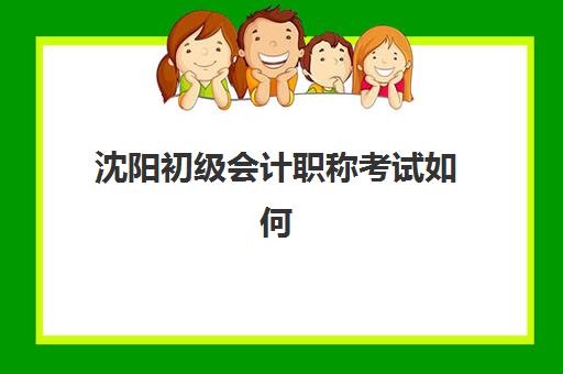沈阳初级会计职称考试如何准备？预报名流程与考点选择全攻略